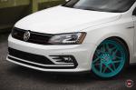 Volkswagen Jetta GLI on Vossen Wheels (LC-109T) 2018 года